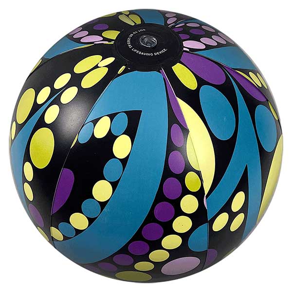 Pair 24'' Rare Custom Beach Balls
