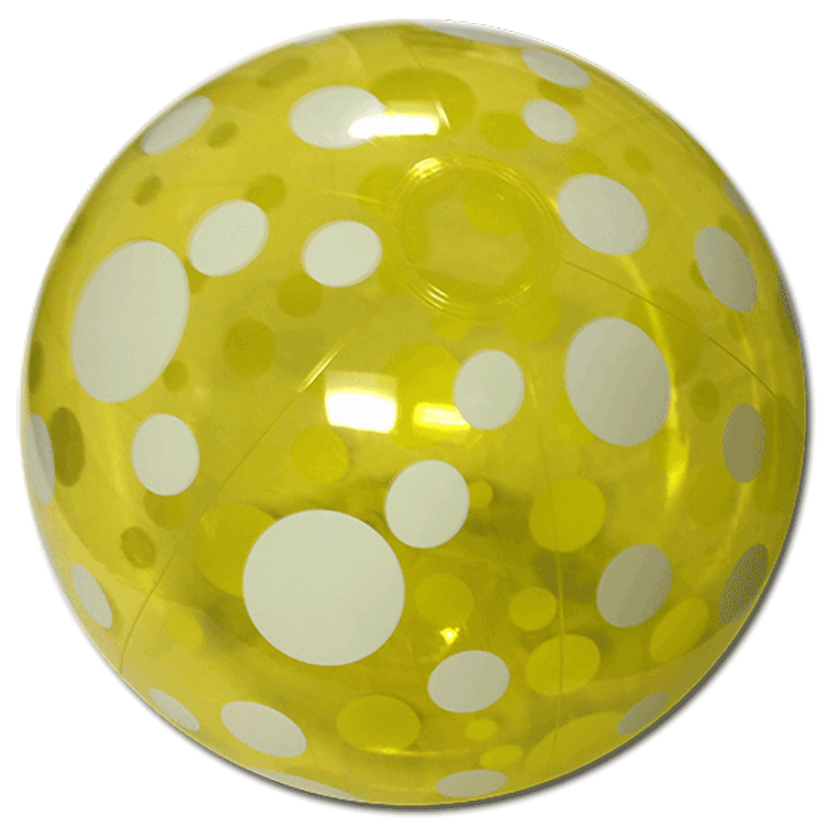 gold beach balls