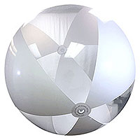 clear beach balls