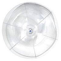 clear beach balls