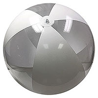 large white beach balls