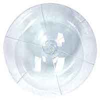 24'' Crystal Clear Beach Balls