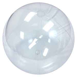 48'' Crystal Clear Beach Balls