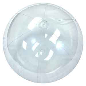 48'' Crystal Clear Beach Balls