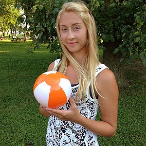 6 Beach Ball The Best Beaches In World 6 Inch Orange White Beach Get Customized