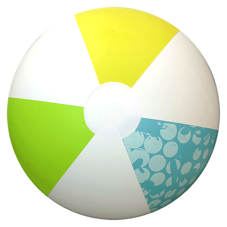 2 beach balls