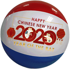 personalised beach balls