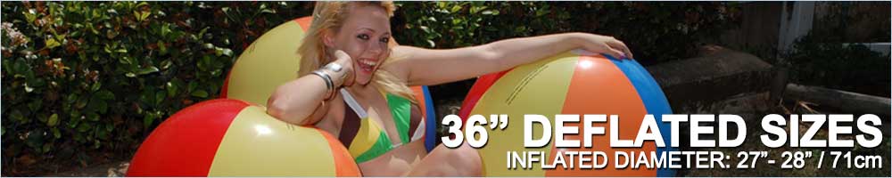 36-Inch Size Beach Balls