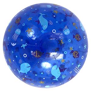 18'' Blue Ocean Beach Balls