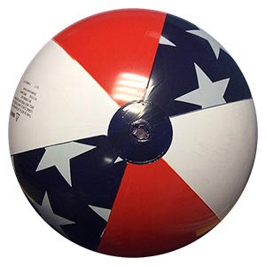 black beach balls