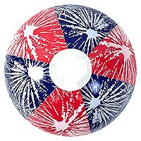 18'' Patriotic Light-Up Beach Ball
