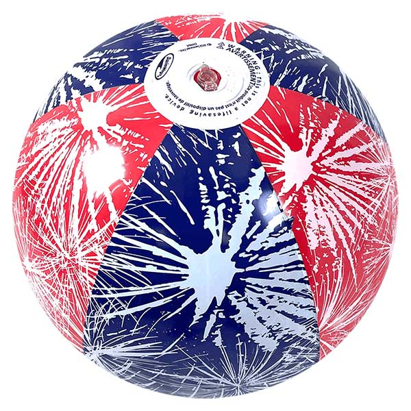 18'' Patriotic Light-Up Beach Ball