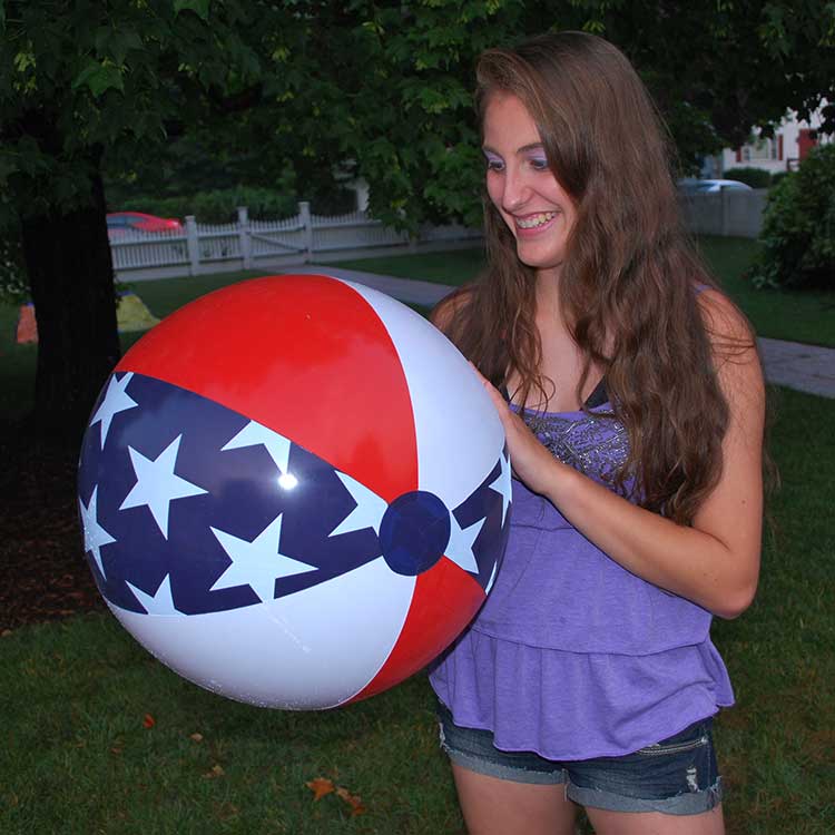 patriotic beach balls